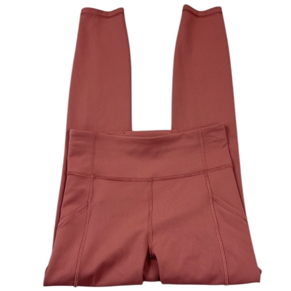 Lululemon Train High Rise Tight 25” Legging Terracotta Training Running Gym - Picture 5 of 10